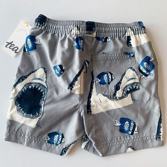 NWT Tea Collection Boy Swim Trunks 2T - Picture 2 of 5